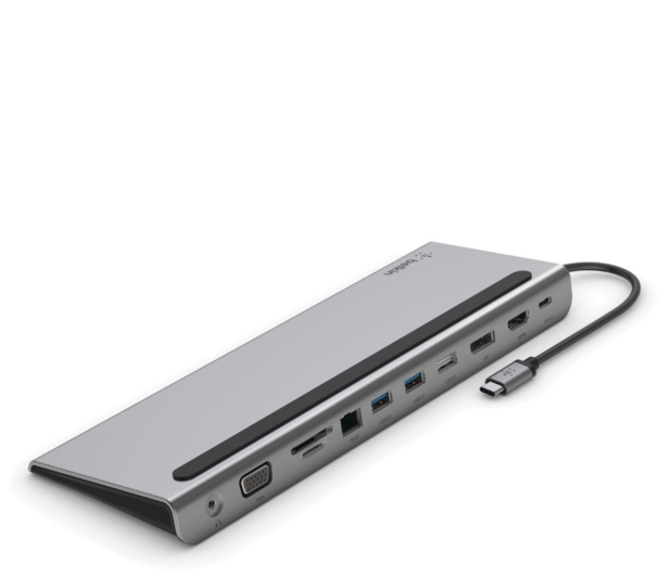 Belkin USB-C - HDMI PD 100W SD/micro SD USB  DisplayPort RJ-45 - 712157 - zdjęcie